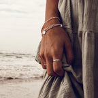 Sterling Silver - Alphabet Bracelet [sty:c]