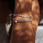 Sterling Silver - Alphabet Bracelet [sty:d]