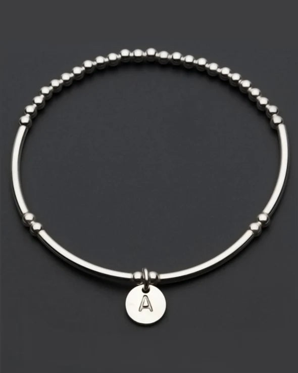 Sterling Silver - Alphabet Bracelet [sty:e]