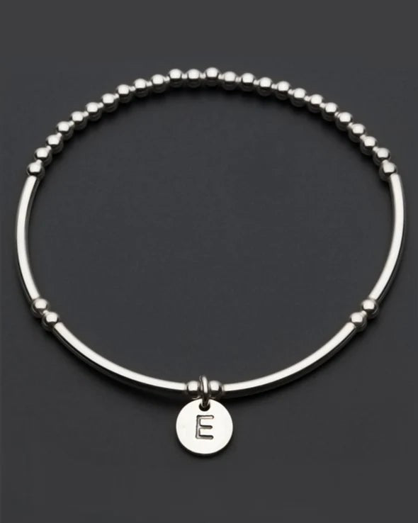 Sterling Silver - Alphabet Bracelet [sty:i]