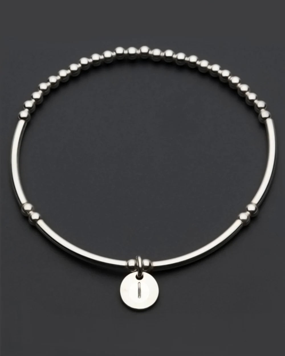 Sterling Silver - Alphabet Bracelet [sty:m]