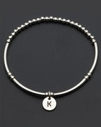 Sterling Silver - Alphabet Bracelet [sty:o]