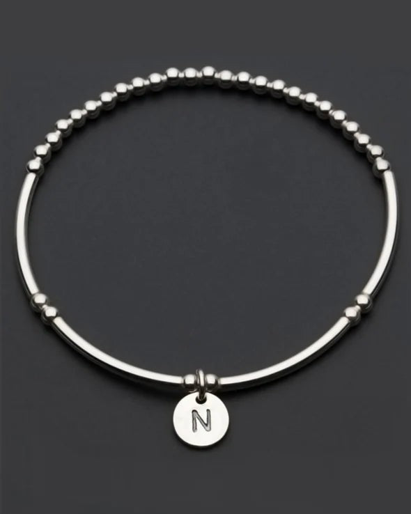 Sterling Silver - Alphabet Bracelet [sty:r]
