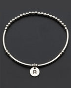 Sterling Silver - Alphabet Bracelet [sty:v]