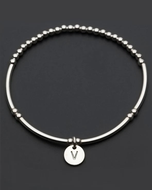 Sterling Silver - Alphabet Bracelet [sty:z]