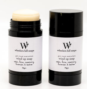 Wind Up Soap Cedar Lime Rosemary Laven
