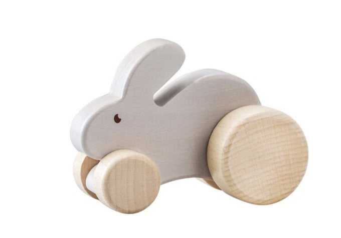 Wooden Animal Car - Rabbit