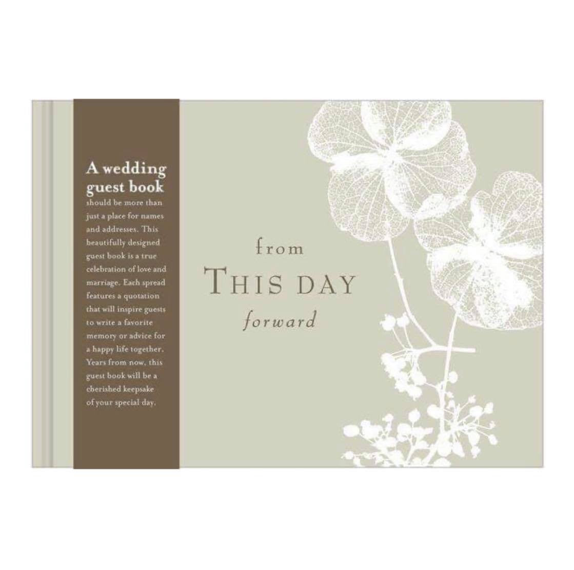 From This Day Forward Wedding Guest Book
