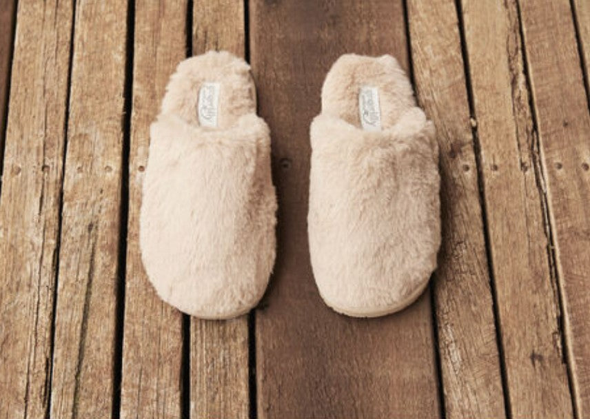 Gingerlilly Slippers Turin Beige Sz L (40) [des:turin]