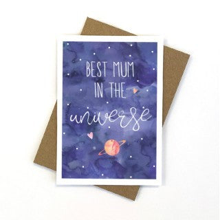 Mothers Day Card - Universe Mum