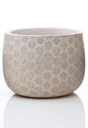 Daisy Medium Pot N/b