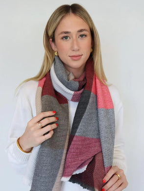 Scarf - Crinkle Wine
