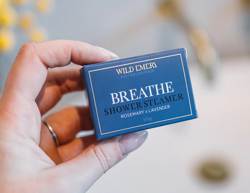 Wild Emery Shower Steamer Breathe