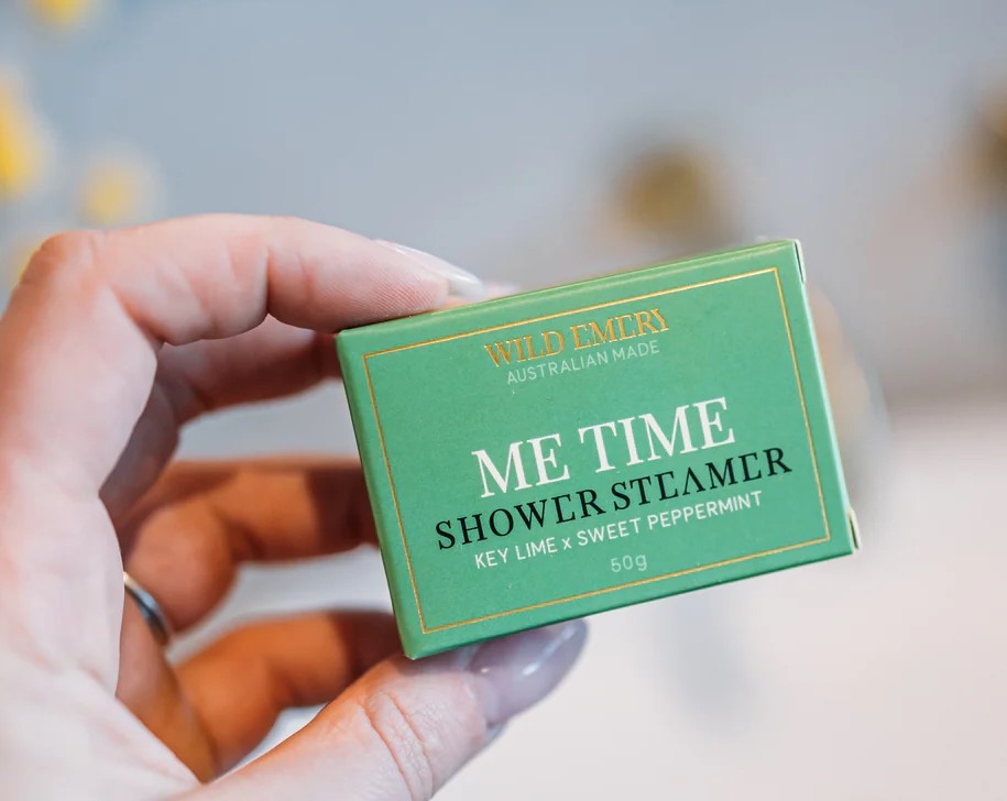 Wild Emery Shower Steamer Me Time