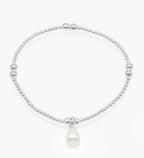 Petals- Pearl Drop Bracelet 