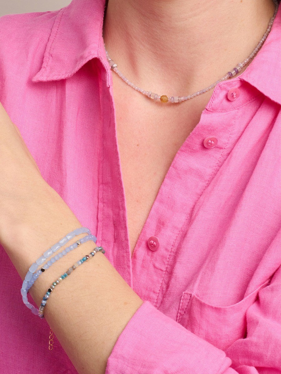 Bracelet Beaded Marley Blue