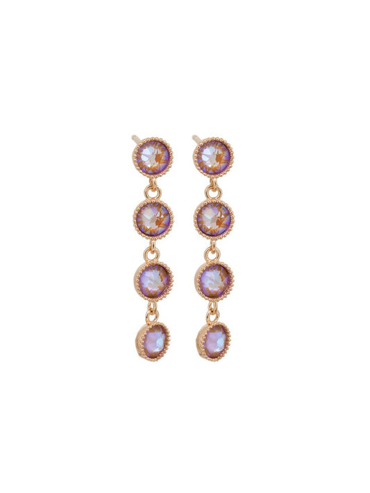Tiger Tree - Crystal Roselie Earrings