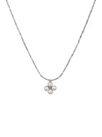 Tiger Tree - Silver Pearl Evie Necklace