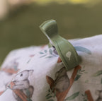 Koala Muslin Wrap & Sage Pram Clips Set 