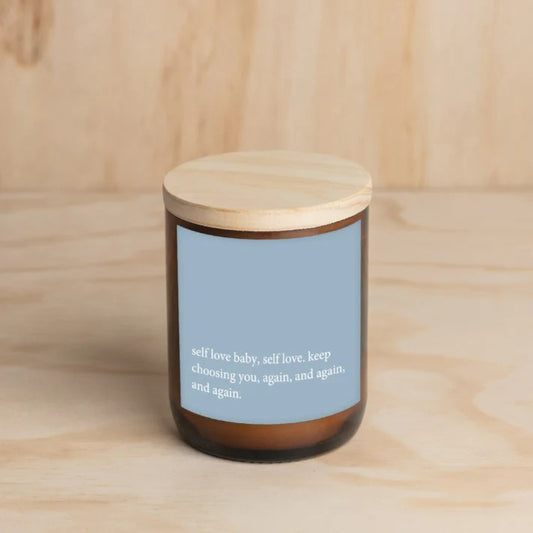 Heartfelt Quote Candle - Self Love Baby - Biarritz Fragrance