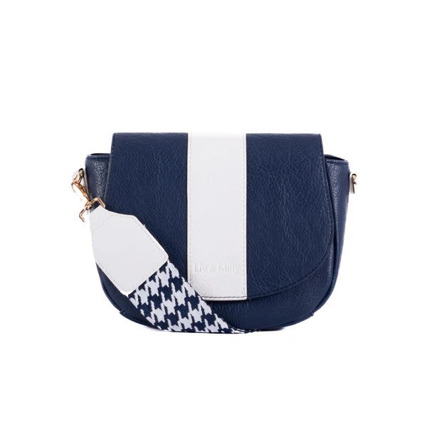 Lizzie - Navy/white