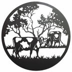 Friendly Cow Wall Art 