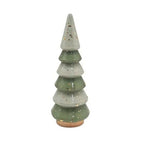 Tree Table Decoration Poly 5x14cm Green