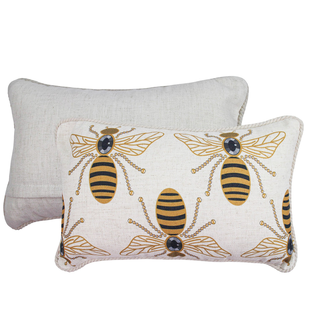 Buzz Worthy Linen Blend Cushion 