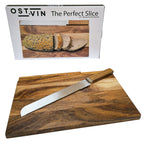 2 Peice Bread Knife & Cutting Board 