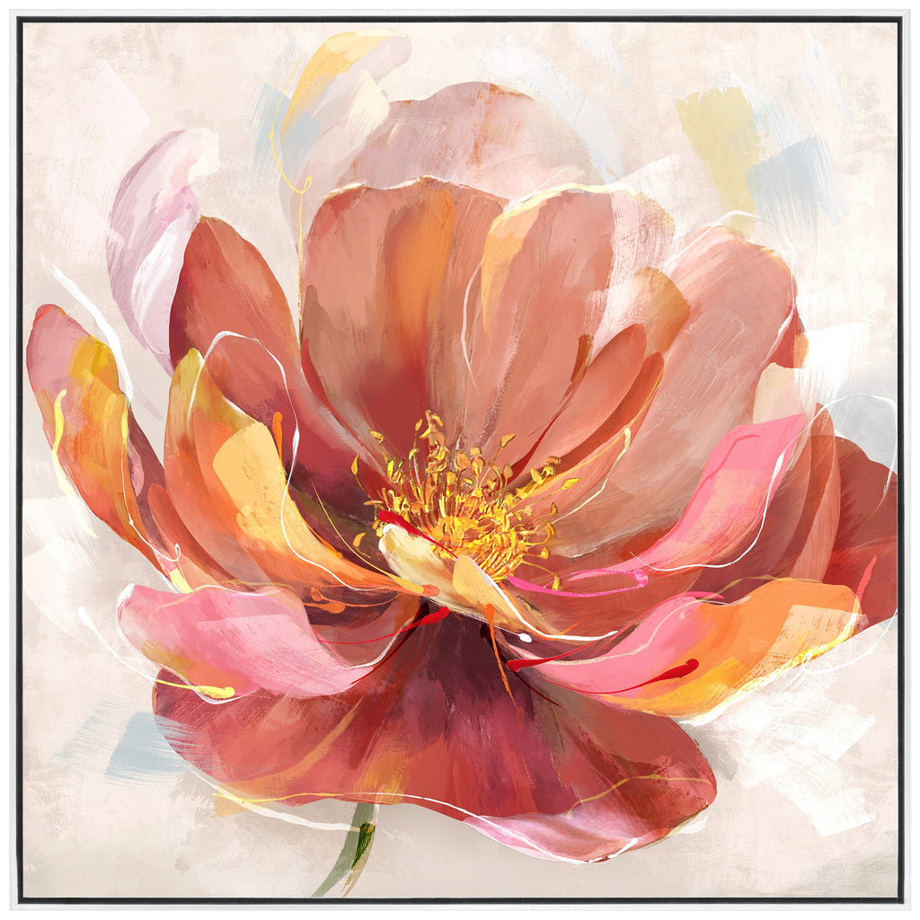 Flaming Bloom Painting 82x82 