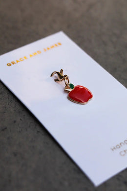 Grace & James Hanging Charm - Apple 