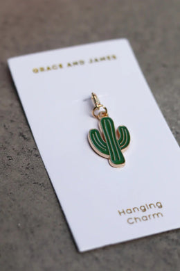 Grace & James - Hanging Charm - Cactus 