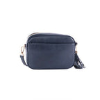 Sally Bow - Navy & Tan Bow 