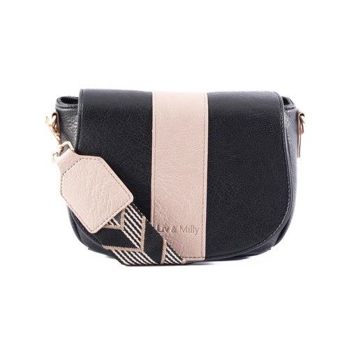 Lizzie Black & Taupe 