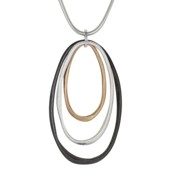 Subic Necklace [col:black Mix]