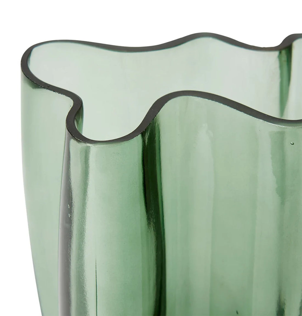 Victorian Vase Green Small 