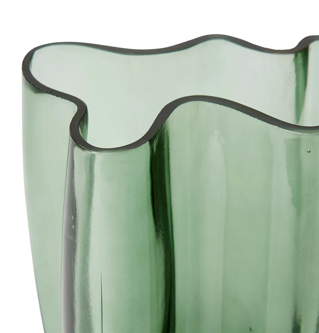 Victorian Vase Green Small 