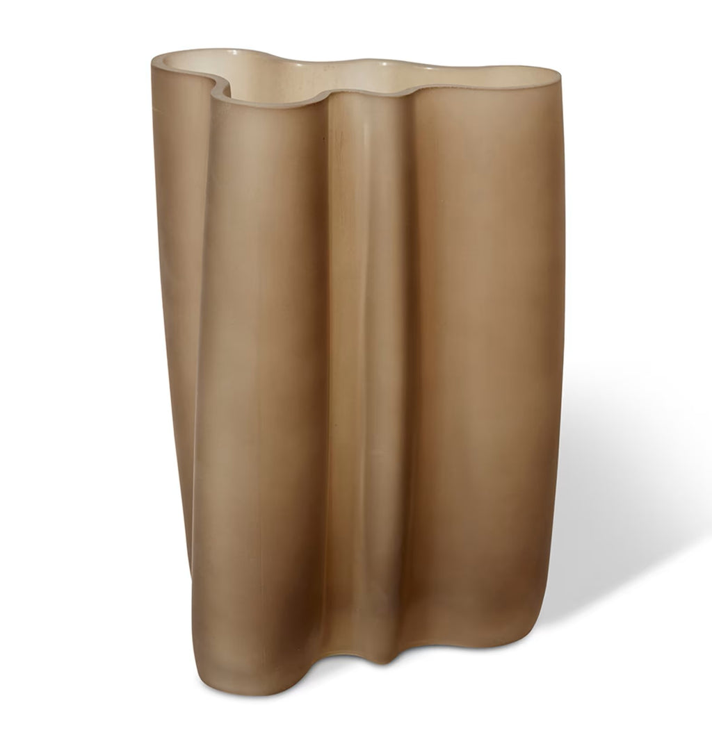 Victoria Vase Brown Large 