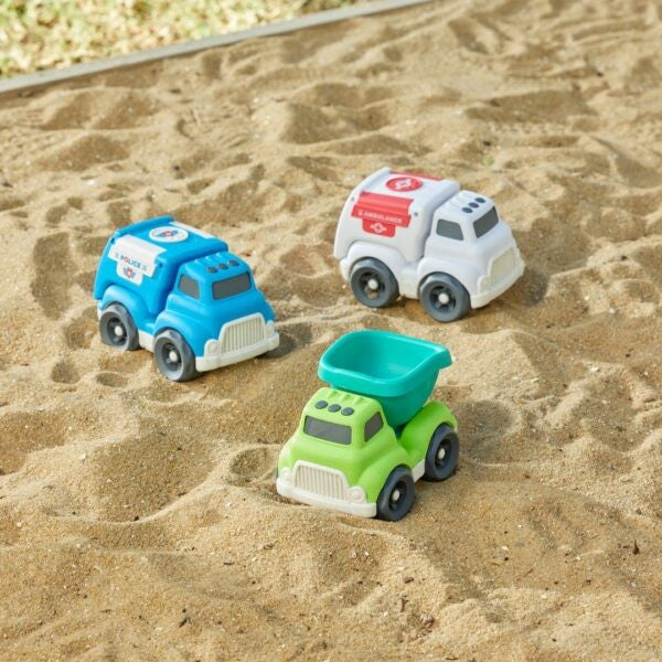 Bioplastic Utility Truck Medium [col:white   Des:ambulance]
