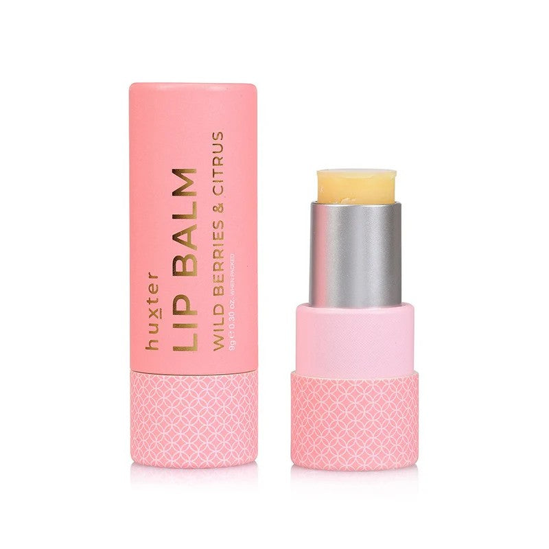 Huxter Lip Balm - Wild Berries & Citrus Pale Pink 9gm