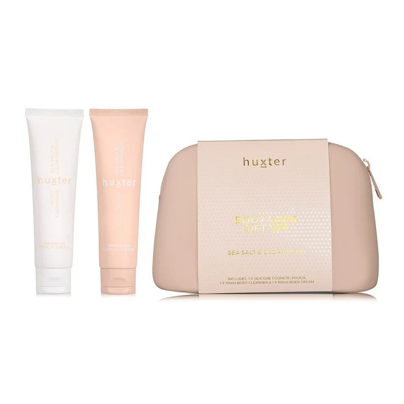 Huxter Body Care Gift Set - Neutral Sea Salt & Cedarwood 
