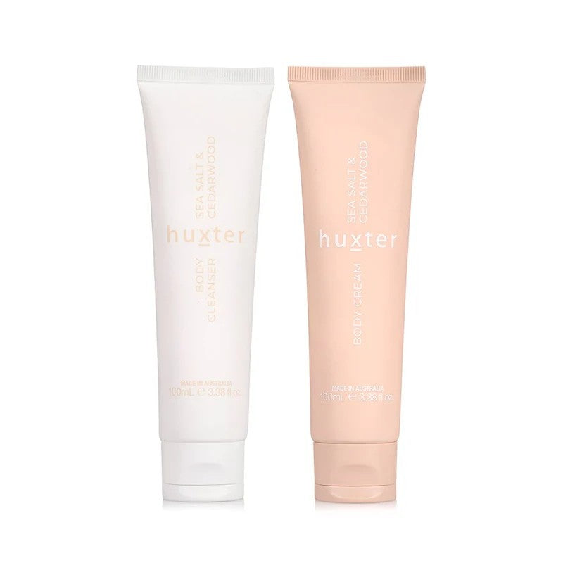 Huxter Body Care Gift Set - Neutral Sea Salt & Cedarwood 
