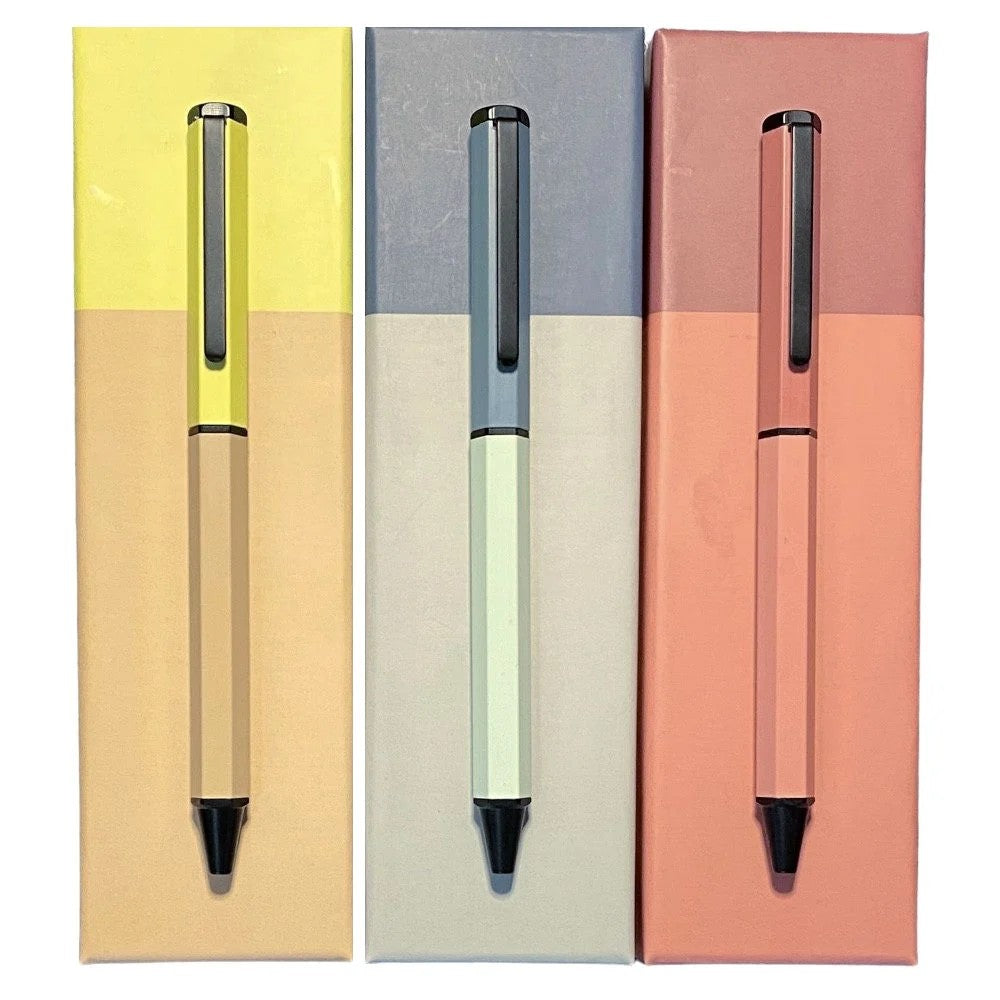 Hexagonal Pen Gift Box [col:peach]