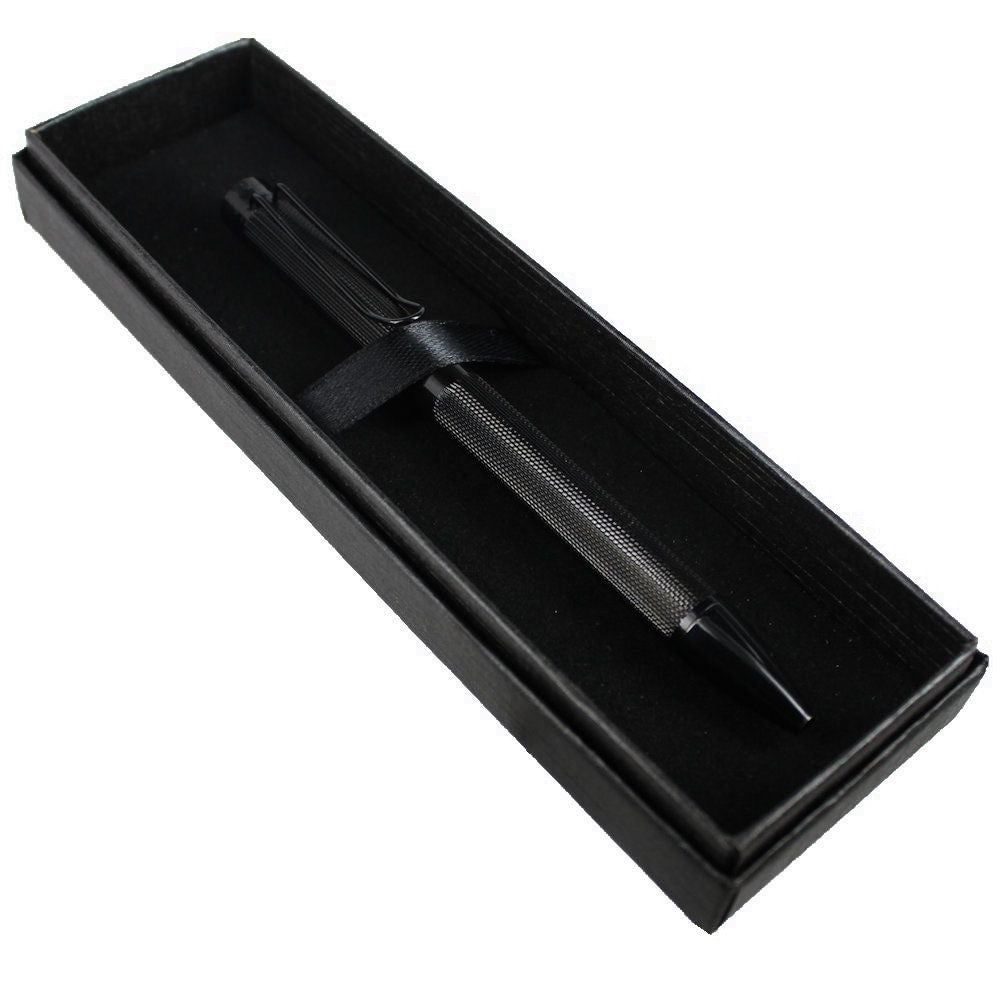 Mesh Metal Pen Gift Box [col:mate Black]
