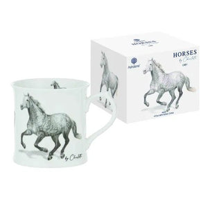 Horses By Charlotte Mugs [des:grey]