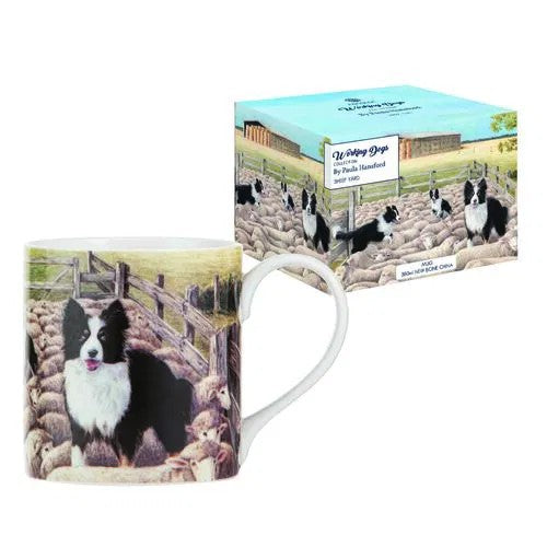 Working Dogs Mugs [des:sheep Yard]