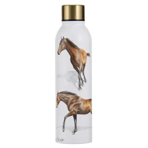 Horses By Charlotte Bay Drinik Bottle