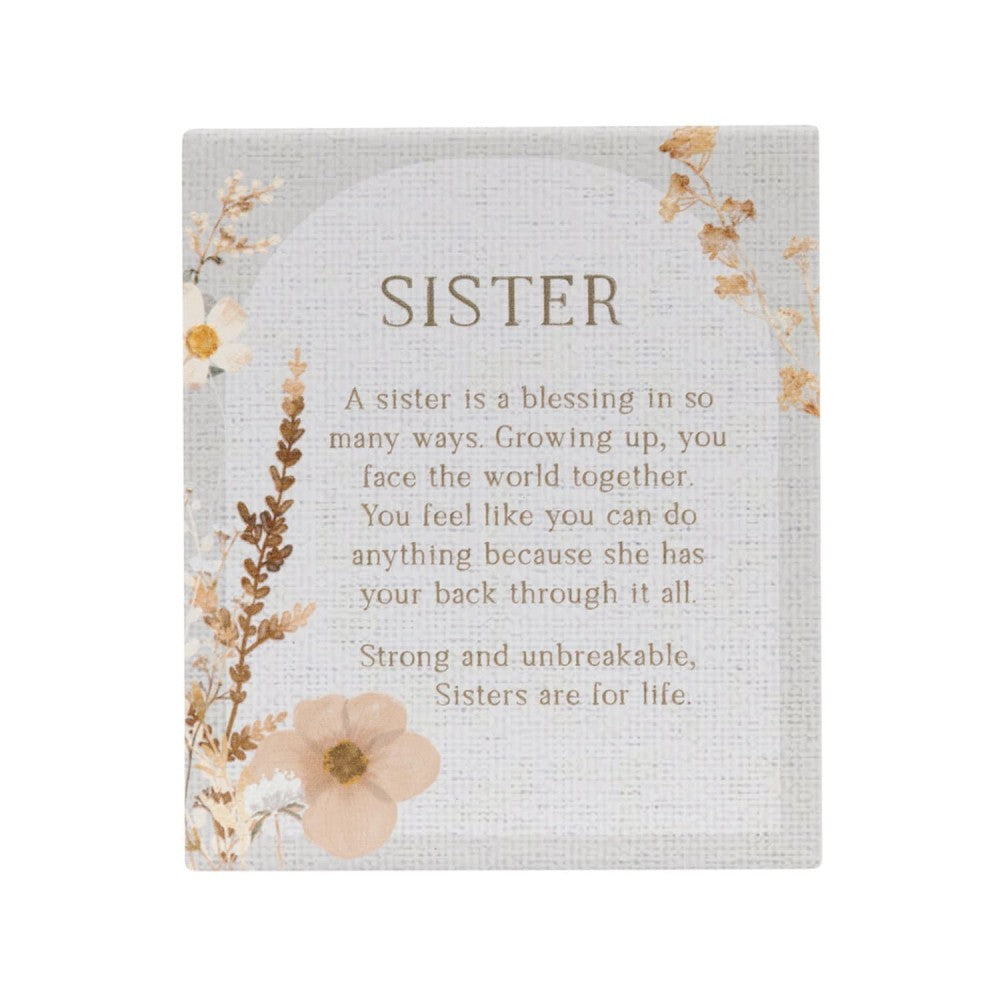 Rustic Meadow Verse - Sister 