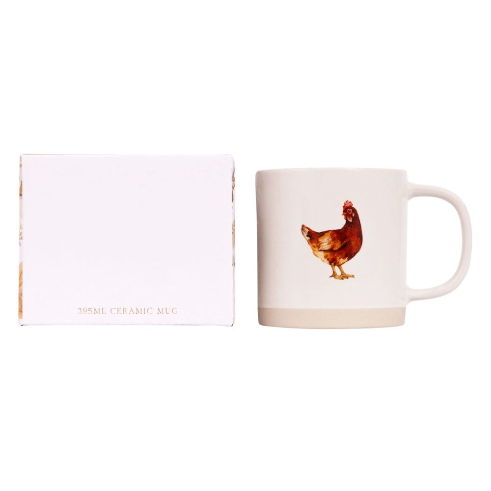 Rustic Meadow - Chicken Mug 