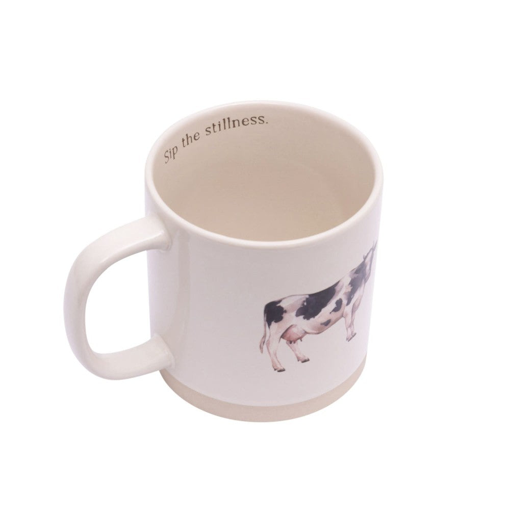 Rustic Meadow - Cow Mug 